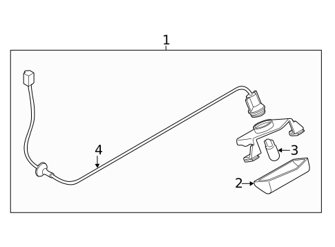 License Lamps for 2011 Mazda 2 #0