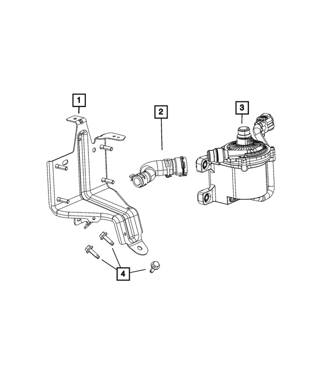 68430016AA - : Auxiliary Coolant Pump for Mopar Image