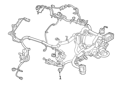 Wiring Harness for 2015 Ram ProMaster City #0