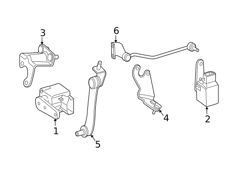Electrical Components for 2004 Mercedes-Benz E 55 AMG&reg; #2