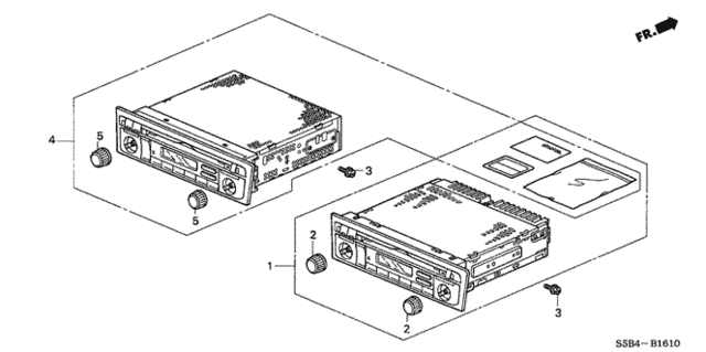 Auto Radio for 2005 Honda Civic #0