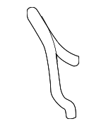 76899T5RA01 - Body: Washer Hose for Honda: Fit, HR-V Image