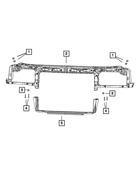 Radiator and Related Parts; Charge Air Cooler for 2023 Chrysler 300 #4