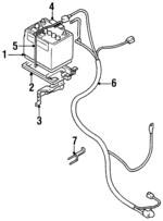MB920749 - : Tray Bracket for Mitsubishi Image