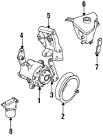 MMC3993AA - Steering: Oil Filter for Jaguar Image