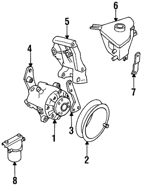 Pump for 1994 Jaguar XJ12 #0
