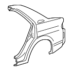 6160147031 - Body: Quarter Panel for Toyota: Prius Image