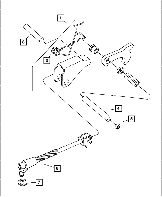 4446612 - Automatic Transaxle 4 Speed: Parking Brake Sprag Cup for Mopar Image