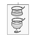 LR015407 - Suspension: Boot Kit for Land-Rover Image