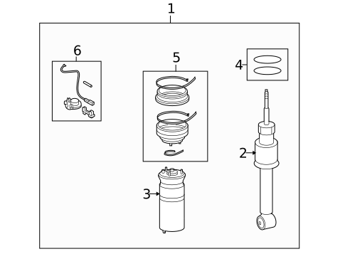 Shocks & Components for 2010 Land Rover Range Rover Sport #0
