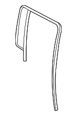 5112248AD - Body: Run Weather-strip for Jeep: Liberty Image