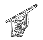 51375A2B0D5 - Body: Regulator for BMW: 430i, 430i xDrive, M4, M440i, M440i xDrive Image