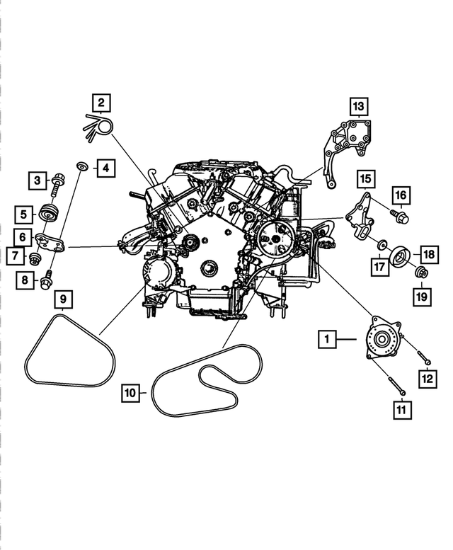 4792312AB - Electrical: Tension Spring for Mopar Image image