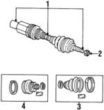 4882521AC - Suspension: Axle Assembly for Chrysler: Prowler Image
