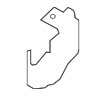 96176K4000 - Body: Mount Bracket for Hyundai: Kona Electric Image