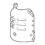 181815Y3J00 - : Converter Shield for Honda: Accord, CR-V Image