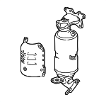 181506C1A00 - : Catalytic Converter for Honda: Accord Image