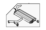 28710GG410 - Exhaust: Rear Muffler for Kia Image