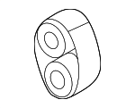 28780AA200 - Exhaust: Center Muffler Hanger for Kia Image