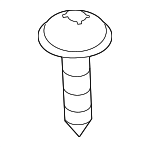 21288539389999 - Body: Bumper Cover Screw for Mercedes-Benz Image