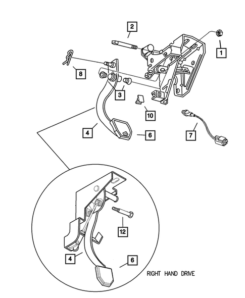 Clutch Pedals for 2001 Dodge Neon #0