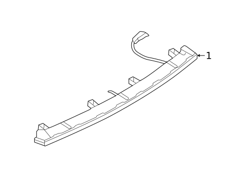 High Mounted Stop Lamp for 2021 Land Rover Discovery Sport #0