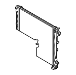 17119797807 - Belts &amp; Cooling: Radiator for BMW Image