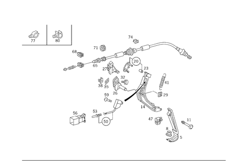 Control for 1993 Mercedes-Benz 400SEL #1