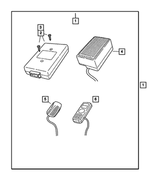 56038710AI - Mopar Accessories - Component Parts: Telematics Module for Mopar Image