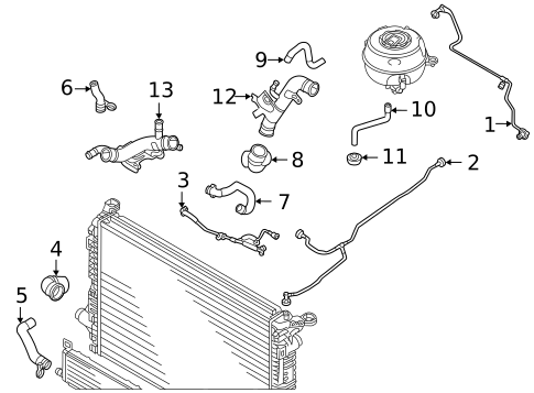 Hoses & Lines for 2025 Audi RS6 Avant #1