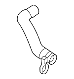 4K0121472AE - Cooling System: Hose for Audi: RS6 Avant, RS7 Sportback Image