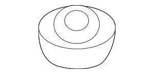 4K0819345M - Cooling System: Drain Hose Grommet for Audi Image