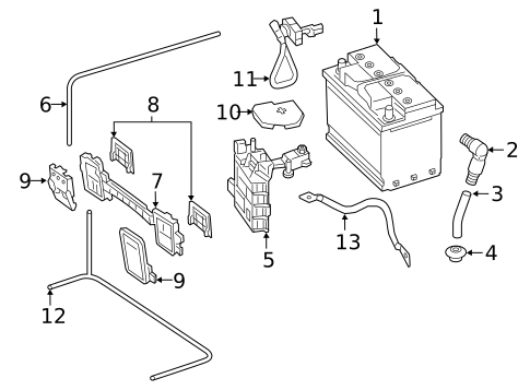 Battery for 2021 Mercedes-Benz AMG GT 63 S #0
