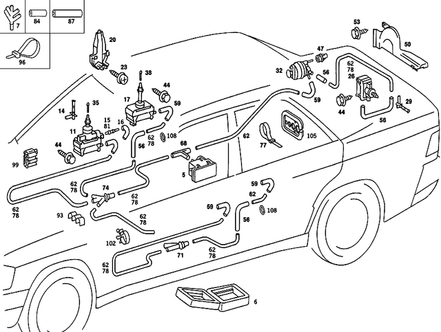 1248002148 - Vacuum System: Pump for Mercedes-Benz Image image