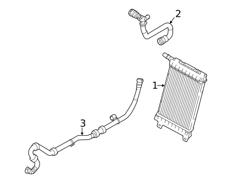 Radiator & Components for 2020 Jaguar E-Pace #1