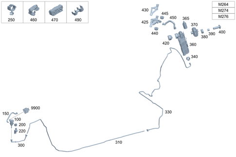 Evaporative Emission Control System for 2016 Mercedes-Benz C450 AMG #0