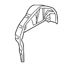 3C0809851 - Body: Inner Wheelhouse for Volkswagen: Passat Image