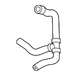 4N0122448K - : Water Hose for Audi: A8 Quattro Image