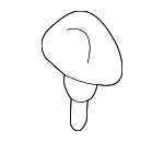 98630YY000 - Body: Washer Nozzle for Hyundai: Accent, Elantra, Santa Fe, Sonata, Tiburon, XG350 Image