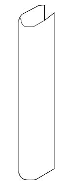 6421885Z01 - Body: Body A-Pillar Seal for Suzuki Image