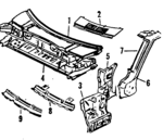 887170240C - : Windshield for Mazda Image