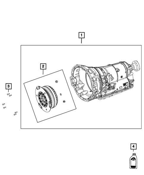 Automatic Transmission / Transaxle and Torque Converter for 2019 Alfa Romeo Giulia #0