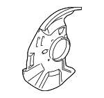 MR407284 - Brakes: Splash Shield for Mitsubishi: Montero Image