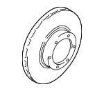 MR407116 - : Rotor for Mitsubishi: Montero Image