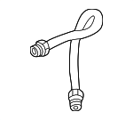 4650A702 - Brakes: Brake Hose for Mitsubishi: Montero Image