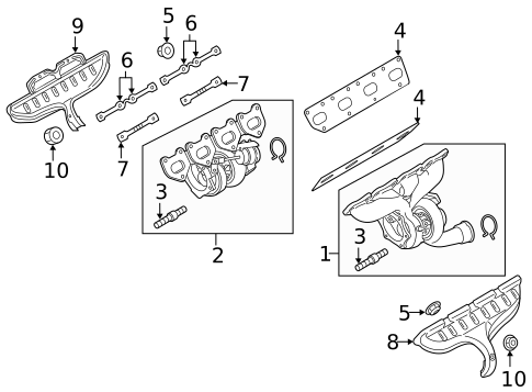 Turbocharger, Supercharger & Ram Air for 2016 Porsche Panamera #0