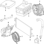 7252704019 - Hybrid Components: Motor for Mercedes-Benz Image