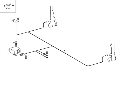 Belt Locking Retractor for 1991 Mercedes-Benz 560SEC #0
