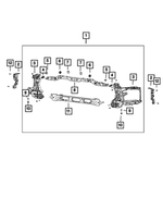 68217822AA - Cooling: Crossmember End Cap, Right for Ram: 2500, 3500 Image
