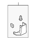 74115TP6A00ZC - : Lower Molding for Honda: Accord Crosstour Image